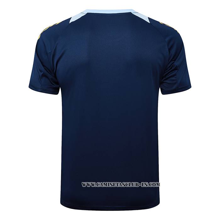 Chandal del Real Madrid 24-25 Manga Corta Azul - Pantalon Corto
